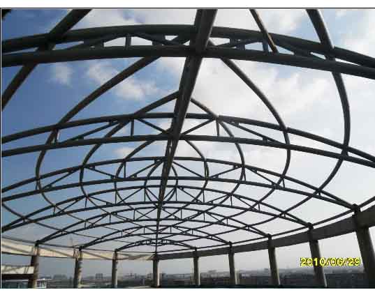 潮州中煤朔州宾馆管桁架工程